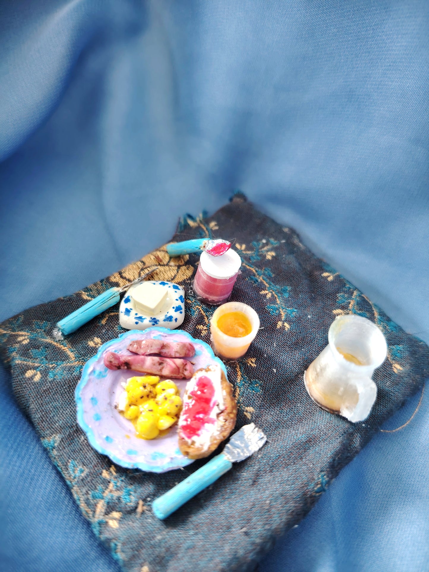 Petit déjeuner miniature