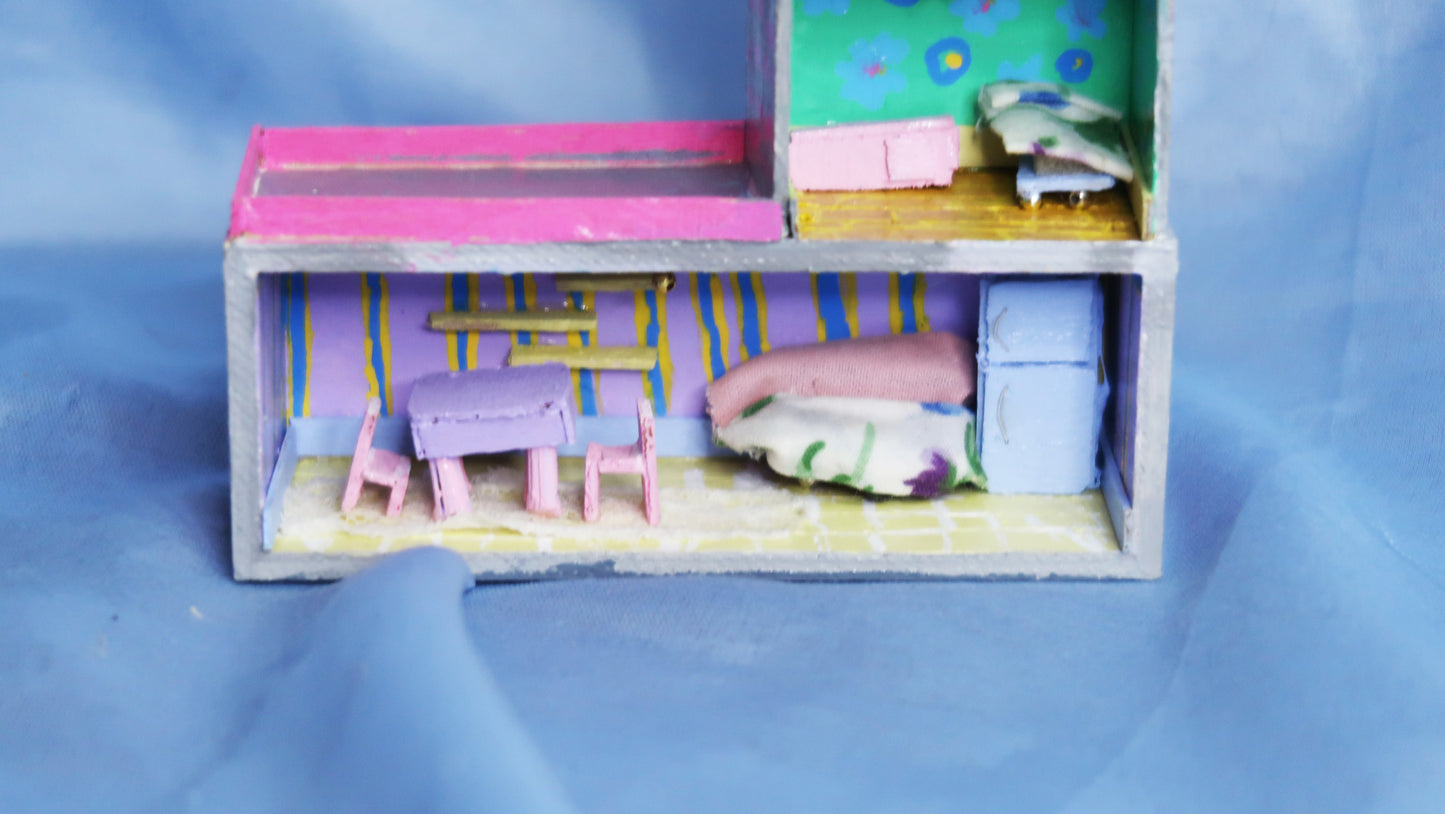 Maison Miniature Faite à la main Inspiration Polly Pocket