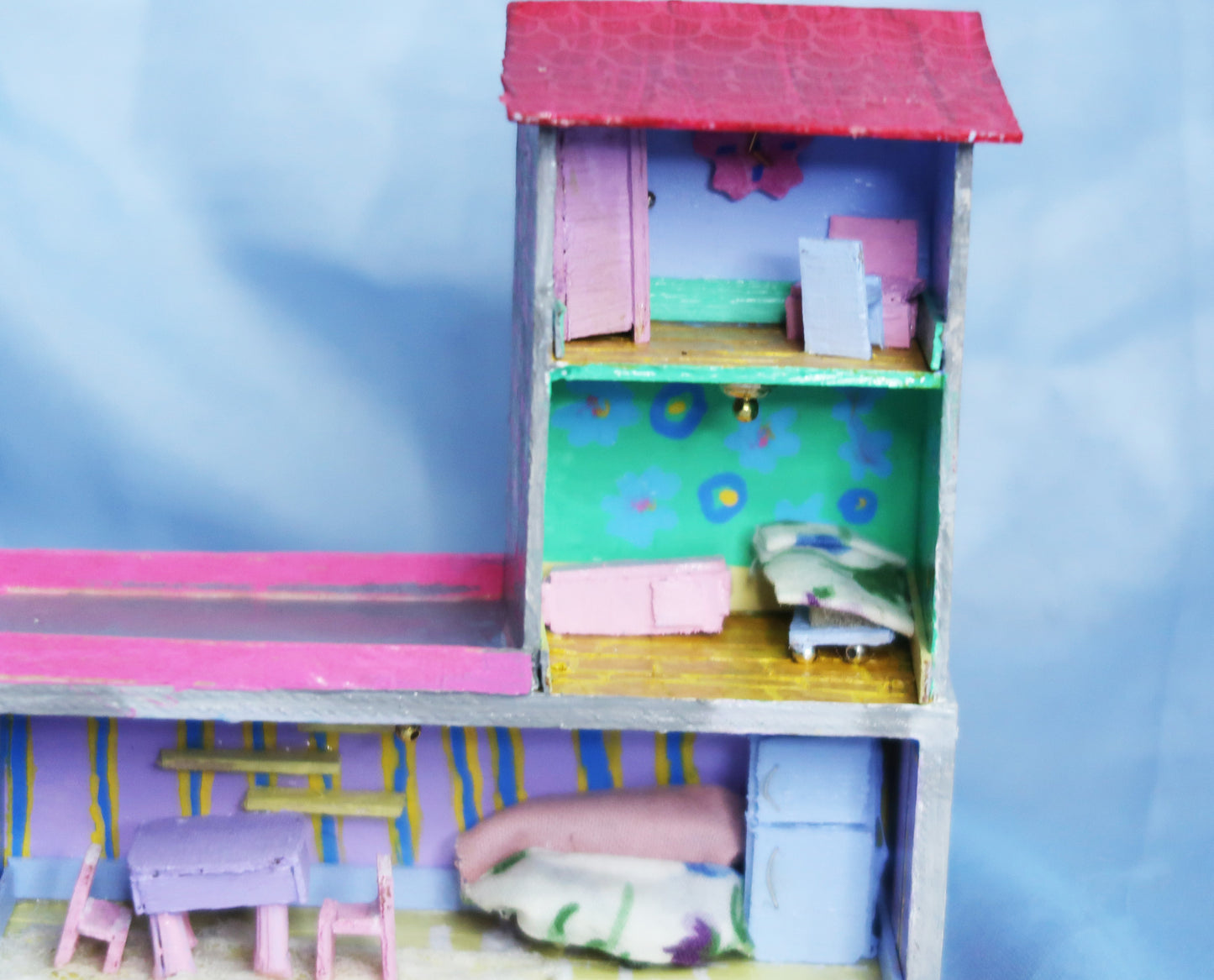 Maison Miniature Faite à la main Inspiration Polly Pocket