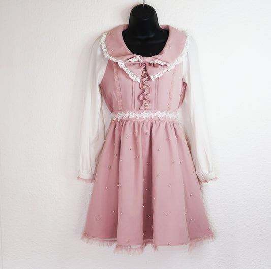 Robe avec perles et tulle de la marque japonaise Liz Lisa