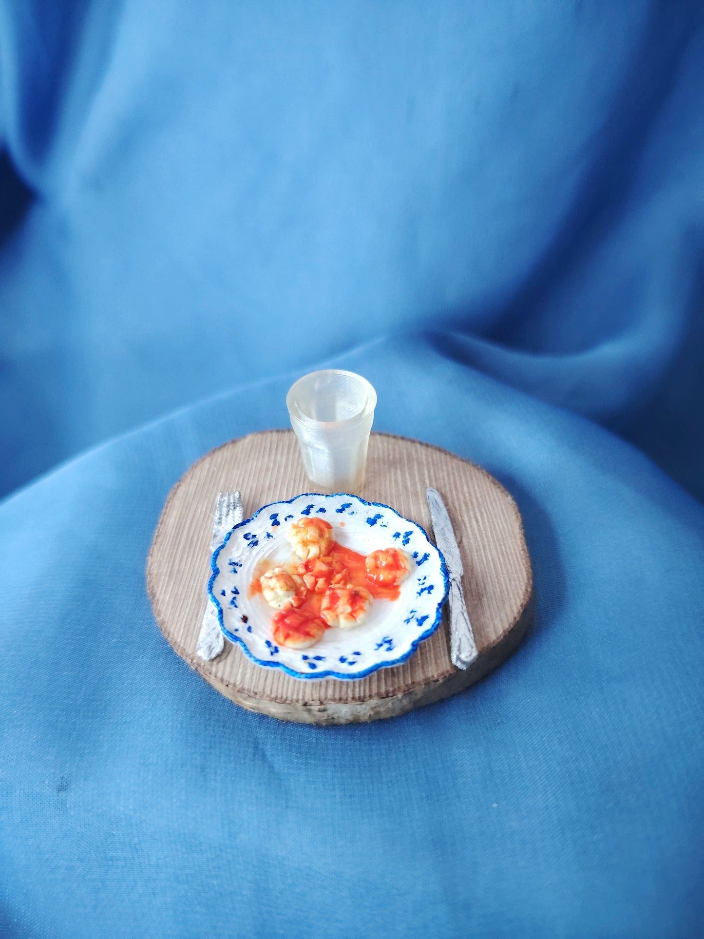 Plat miniature ravioli