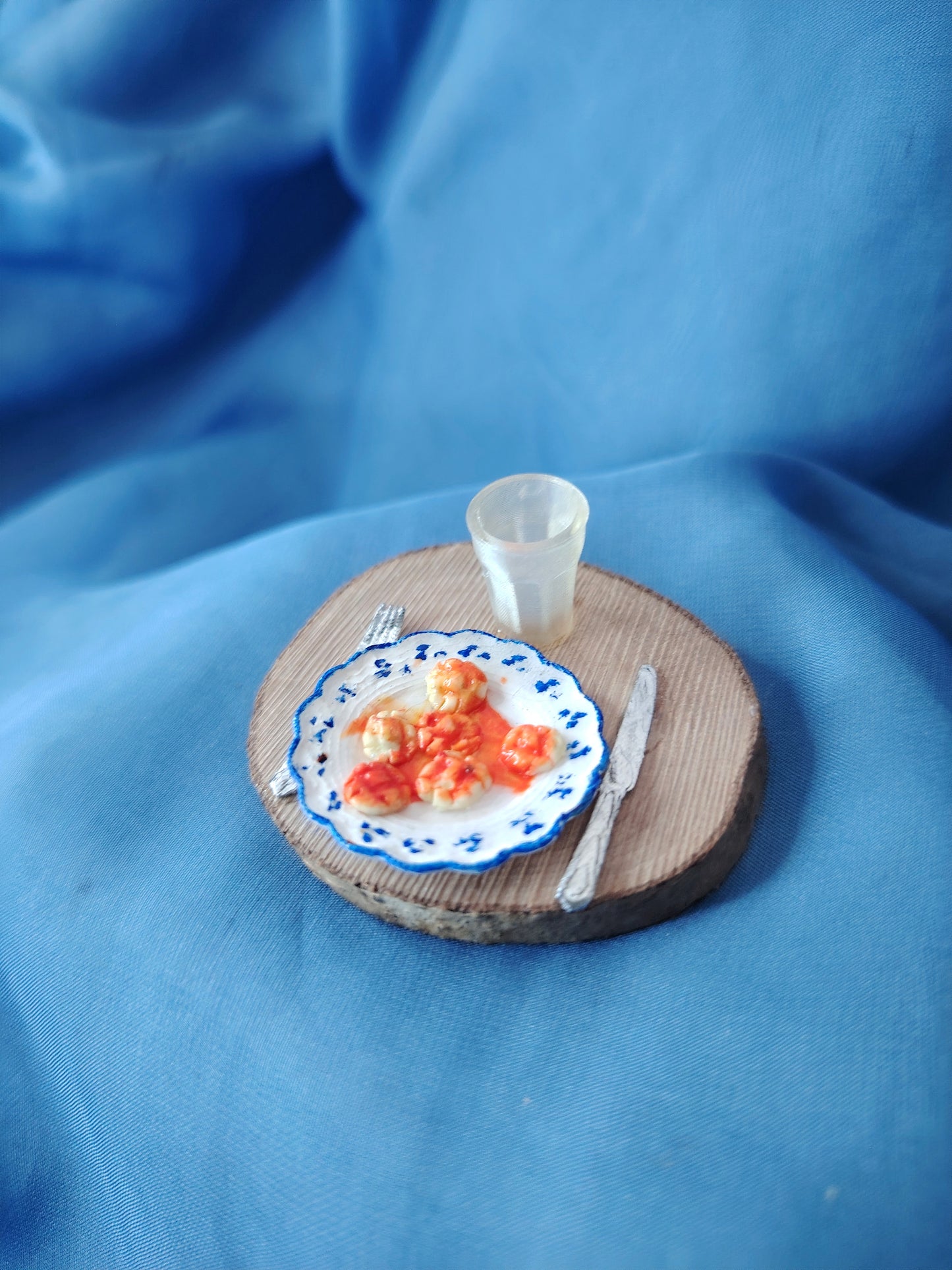 Plat miniature ravioli