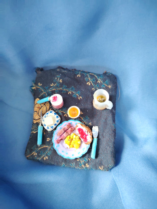 Petit déjeuner miniature