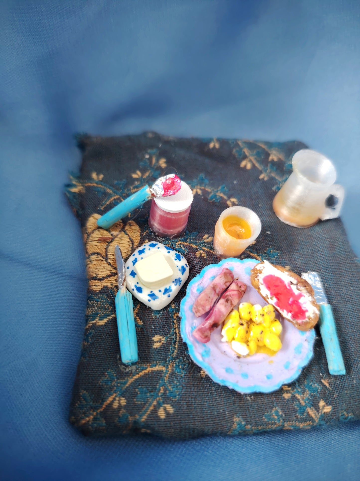 Petit déjeuner miniature