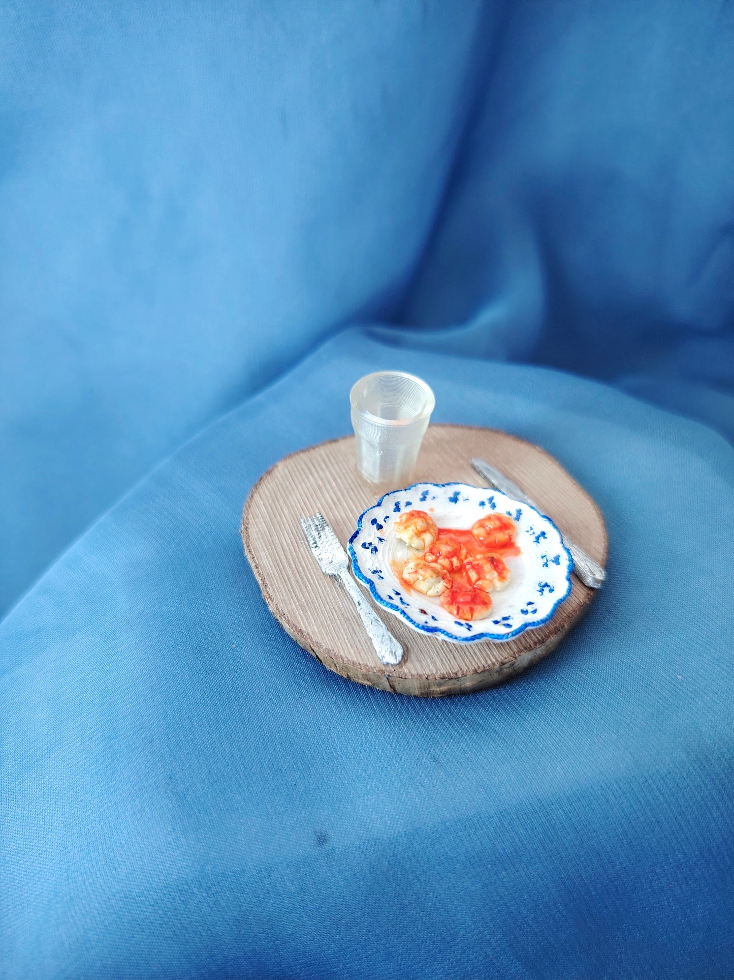 Plat miniature ravioli